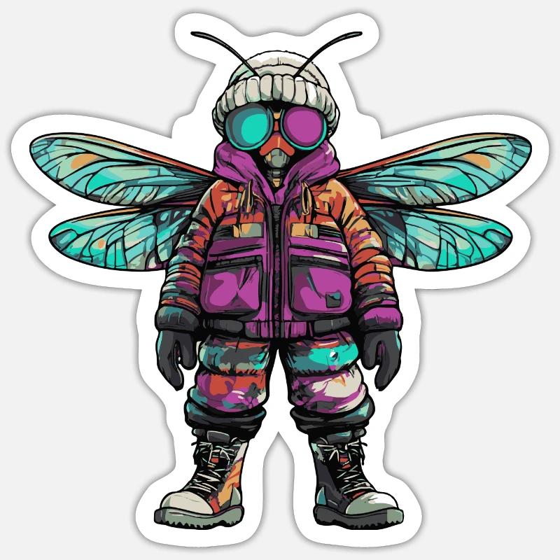 Sticker taille S (10 x 10 cm) - 