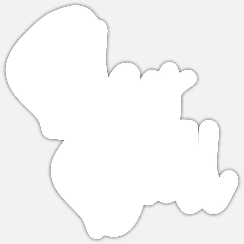 Sticker taille S (10 x 10 cm) - 