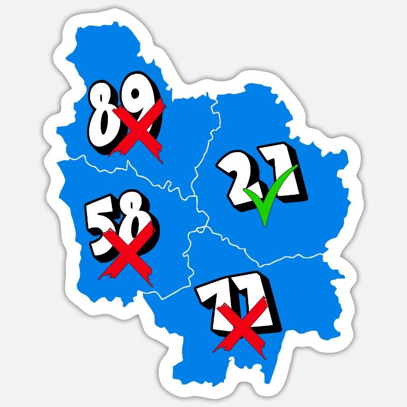 Sticker taille S (10 x 10 cm) - 