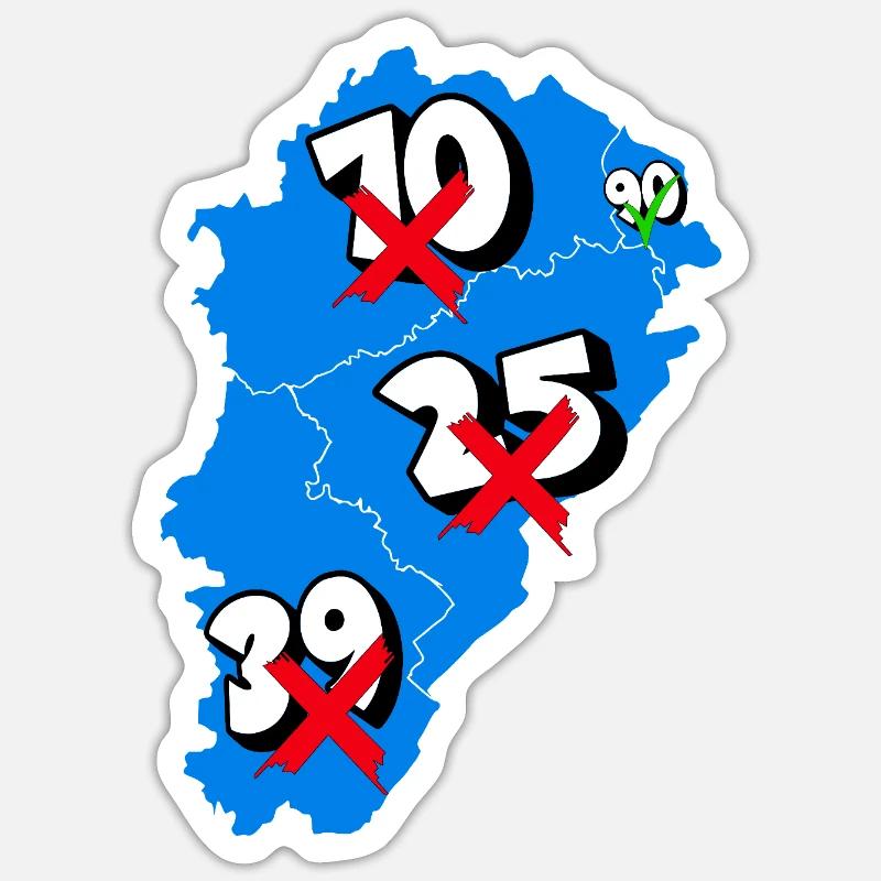 Sticker taille S (10 x 10 cm) - 