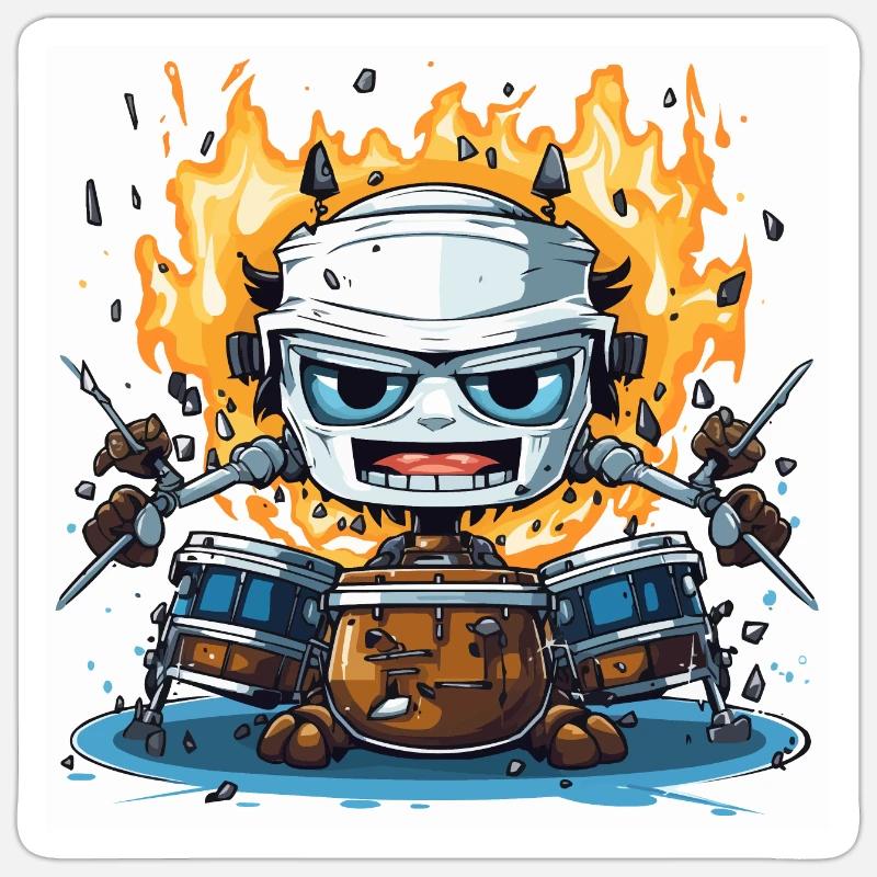 Sticker Größe S (10 x 10 cm) - 