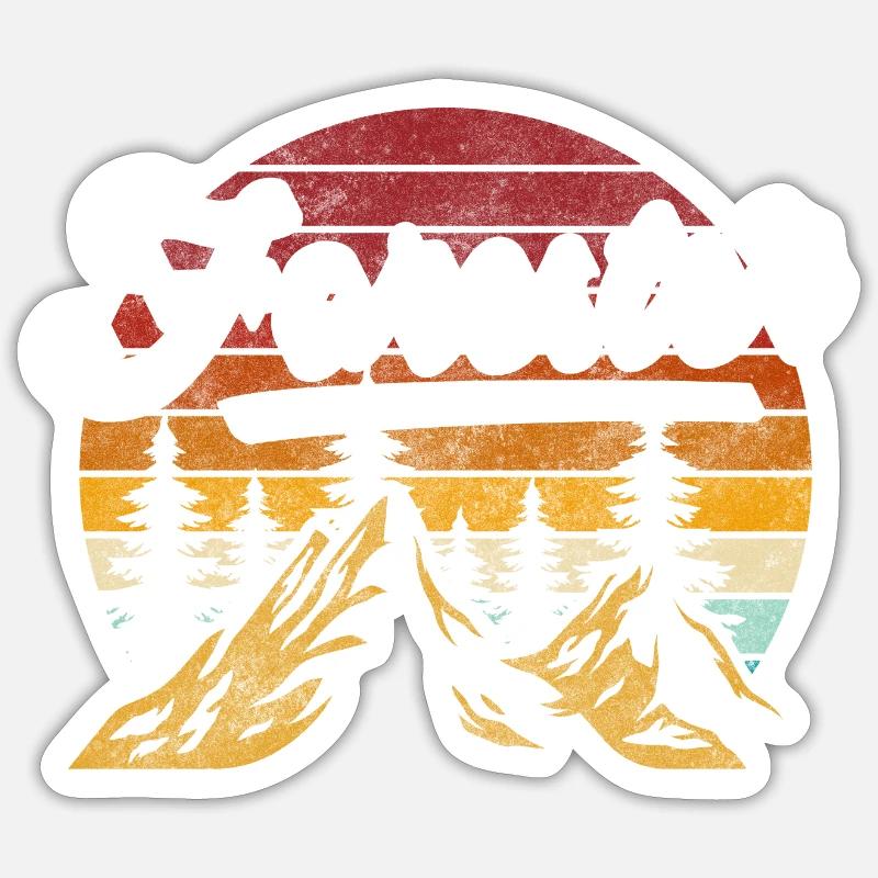 Forester Forest Protector Deer Sticker size S (10 x 10 cm)