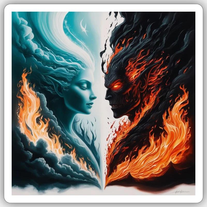 Sticker size S (10 x 10 cm) - 