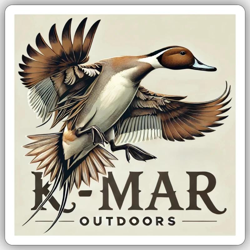 Duck - Sticker size S (10 x 10 cm) - white matte