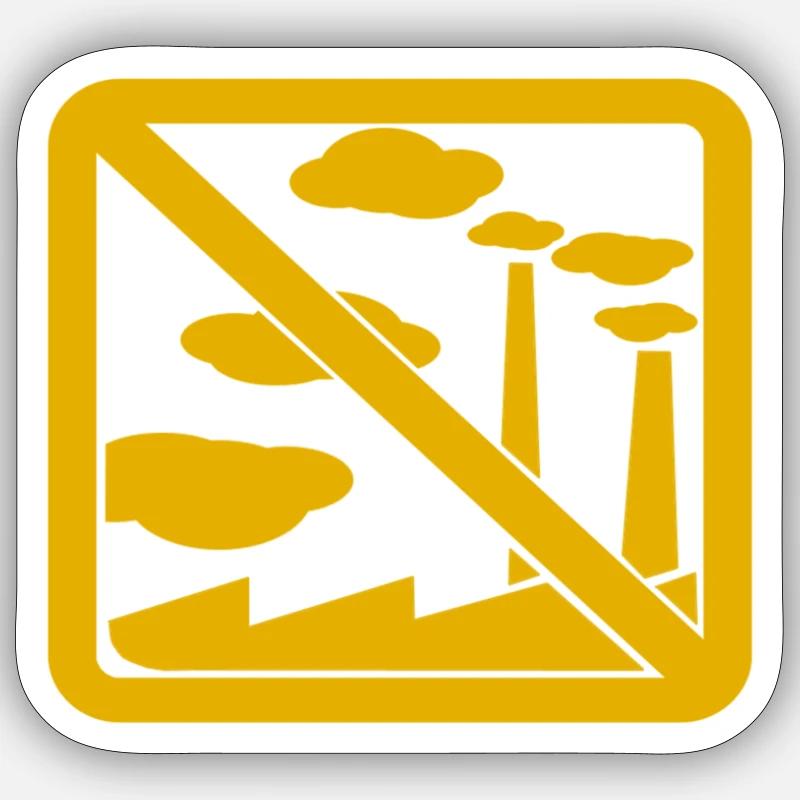 INTERD FABRIK 1 Sticker Größe S (10 x 10 cm)