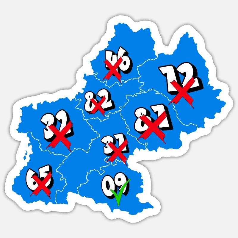 Sticker Größe S (10 x 10 cm) - 