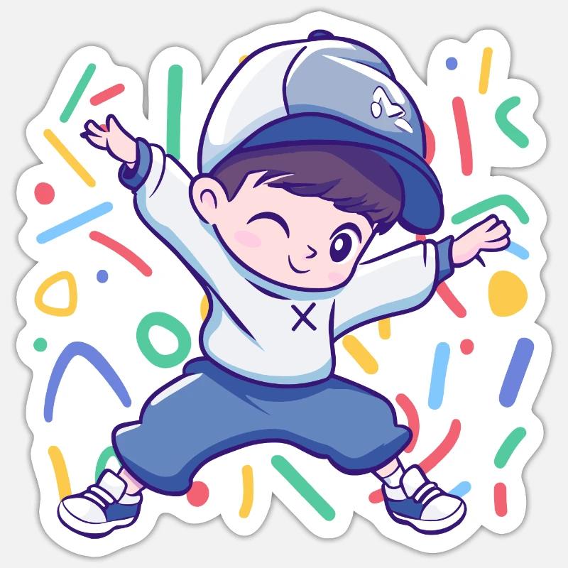 Sticker taille S (10 x 10 cm) - 