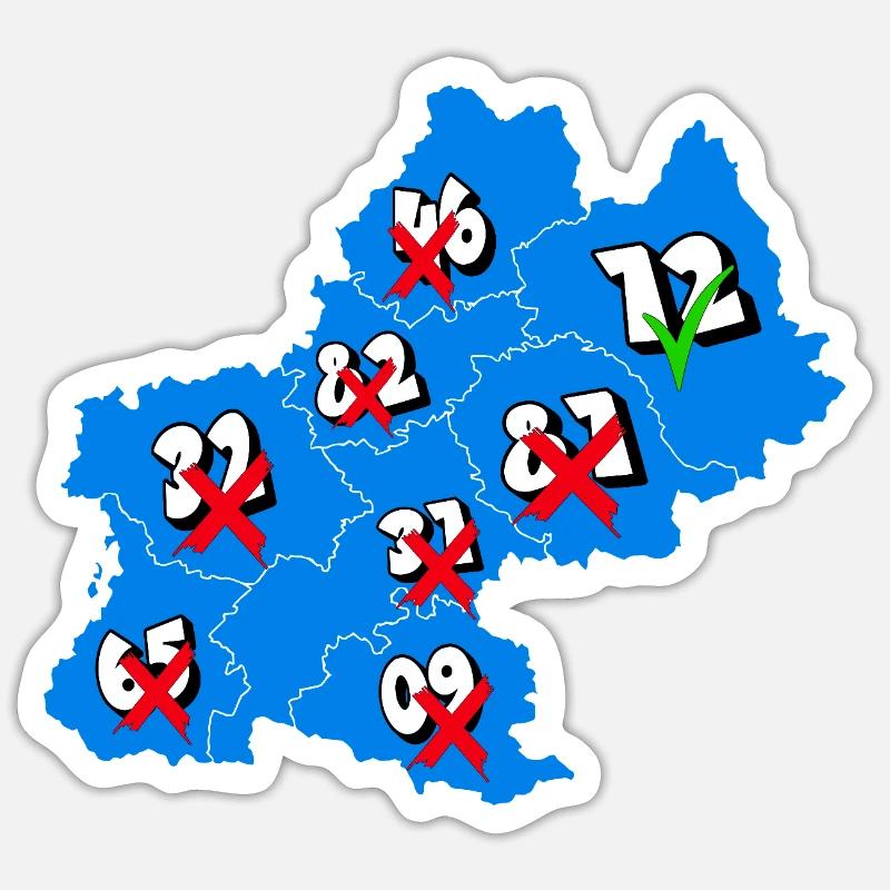 Sticker taille S (10 x 10 cm) - 