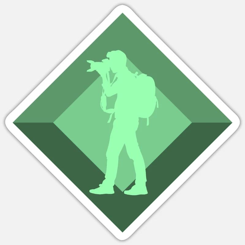 Sticker taille S (10 x 10 cm) - 