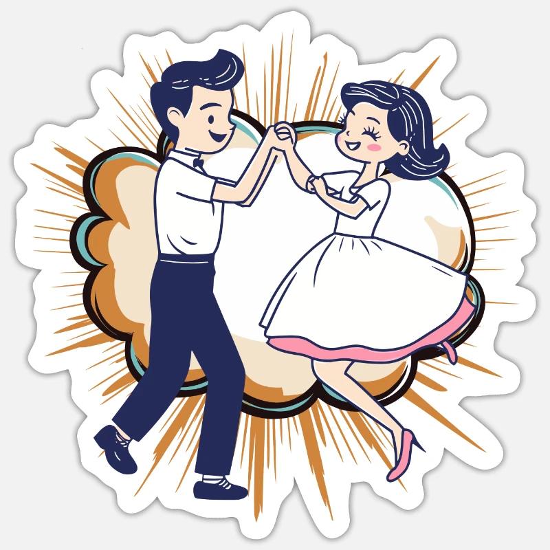 Sticker taille S (10 x 10 cm) -