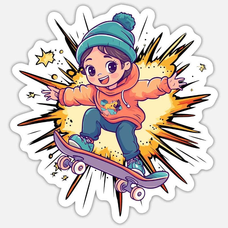 Sticker taille S (10 x 10 cm) - 