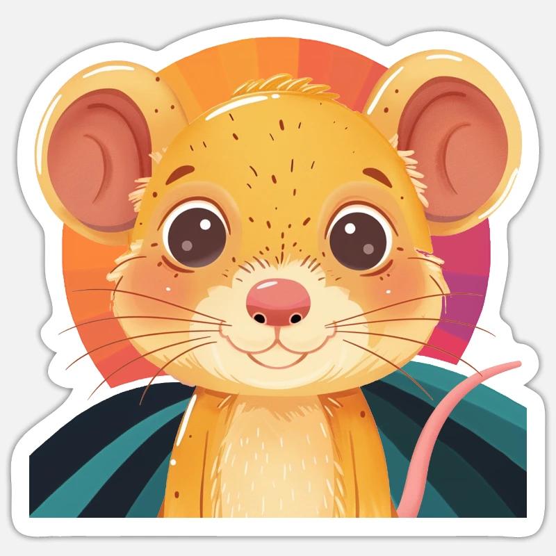 Sticker taille S (10 x 10 cm) - 
