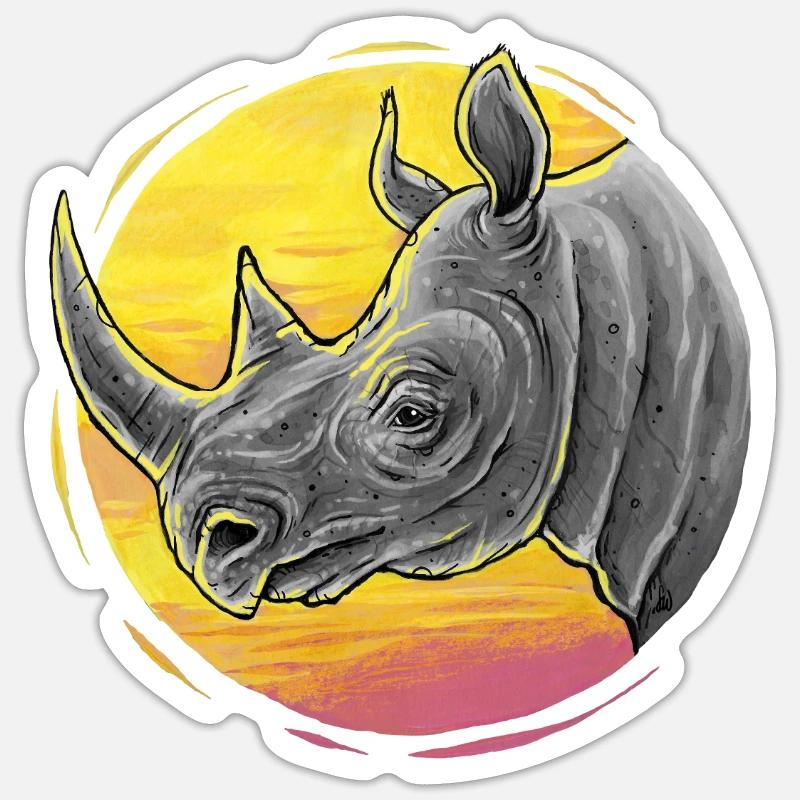 Sticker taille S (10 x 10 cm) - 
