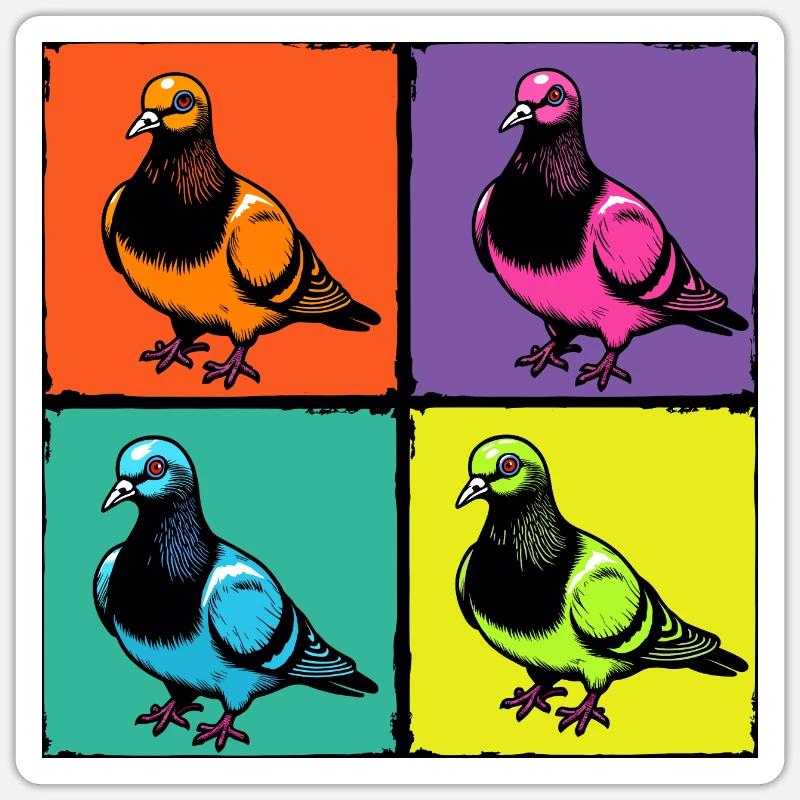 Sticker Größe S (10 x 10 cm) - 