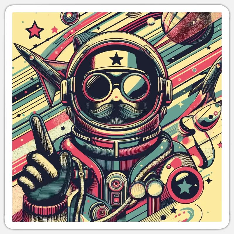 Sticker taille S (10 x 10 cm) - 