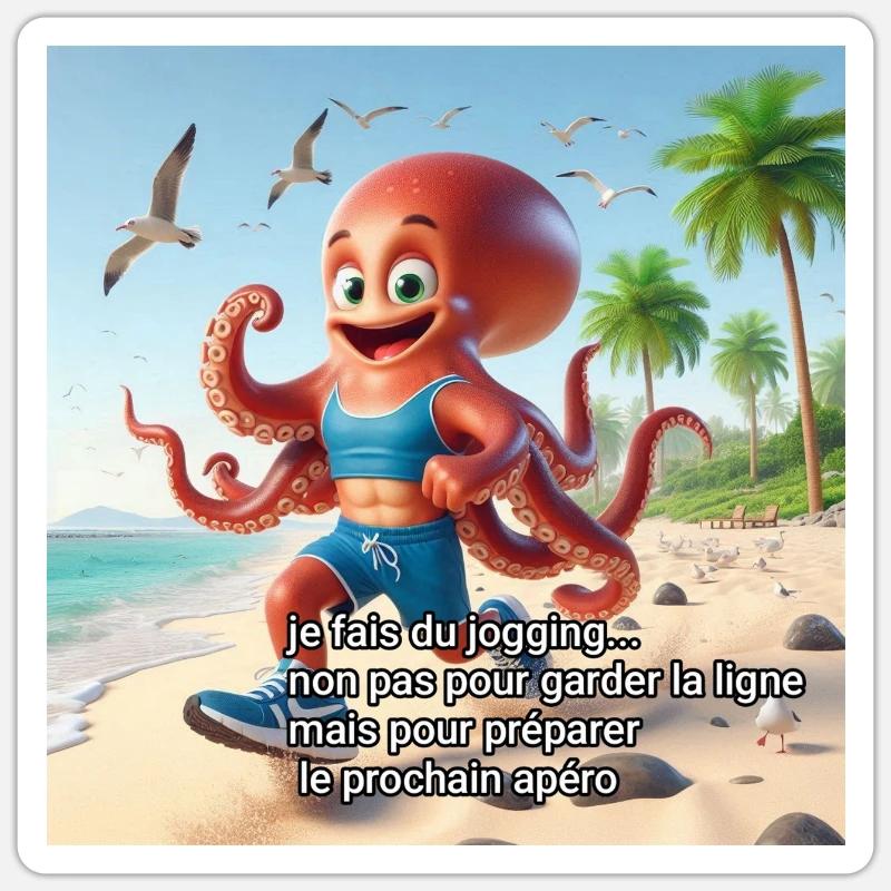 Sticker taille S (10 x 10 cm) - 