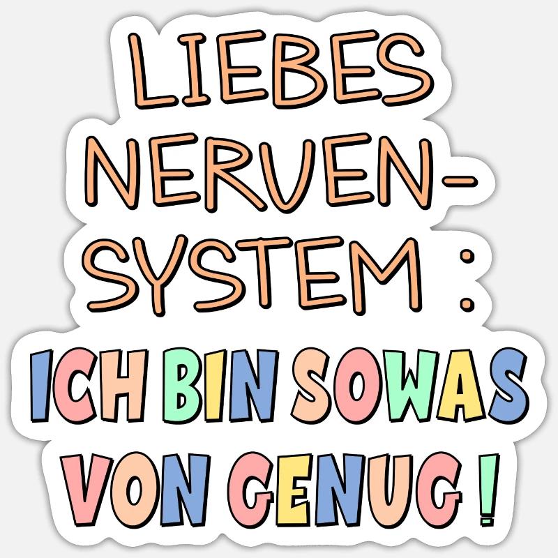 Sticker Größe S (10 x 10 cm) - 