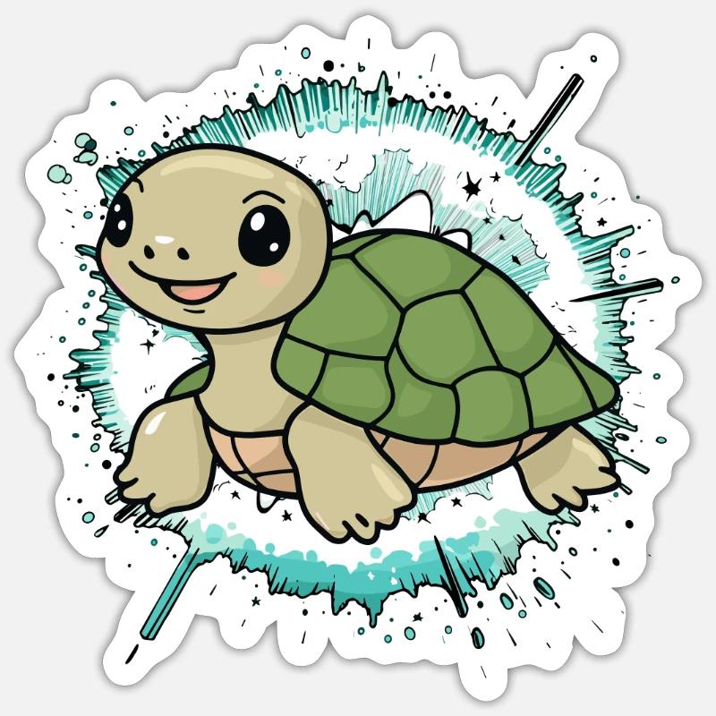 Sticker Größe S (10 x 10 cm) - 