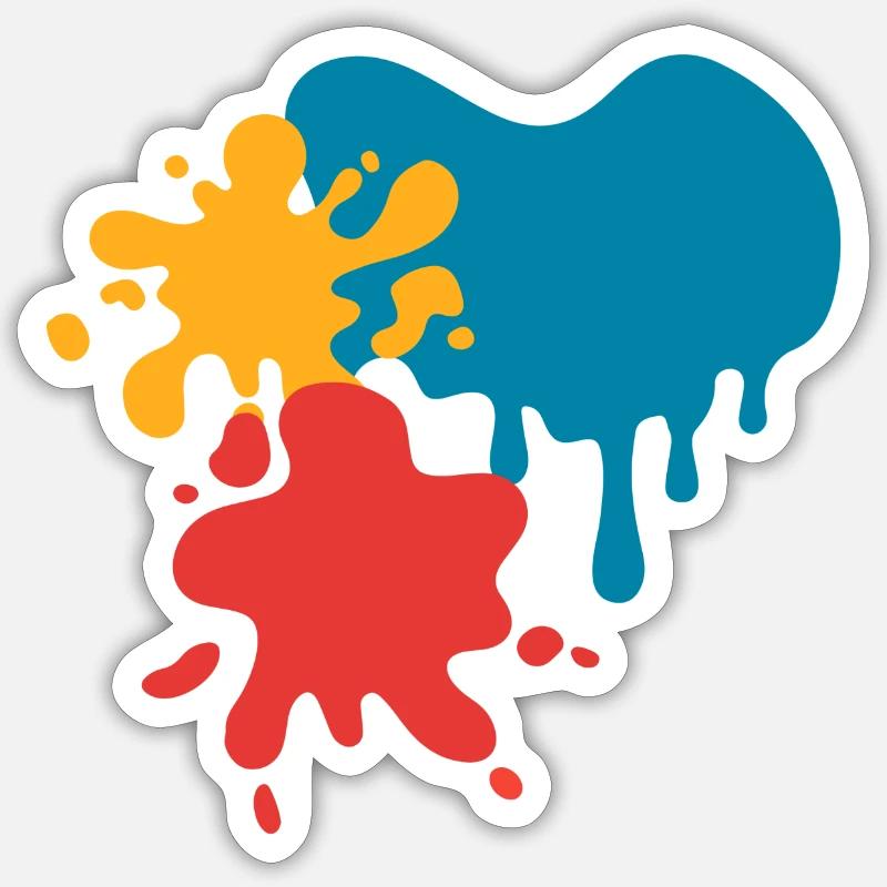 Sticker Größe S (10 x 10 cm) - 