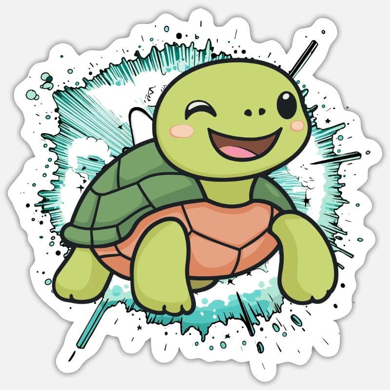Sticker Größe S (10 x 10 cm) - 