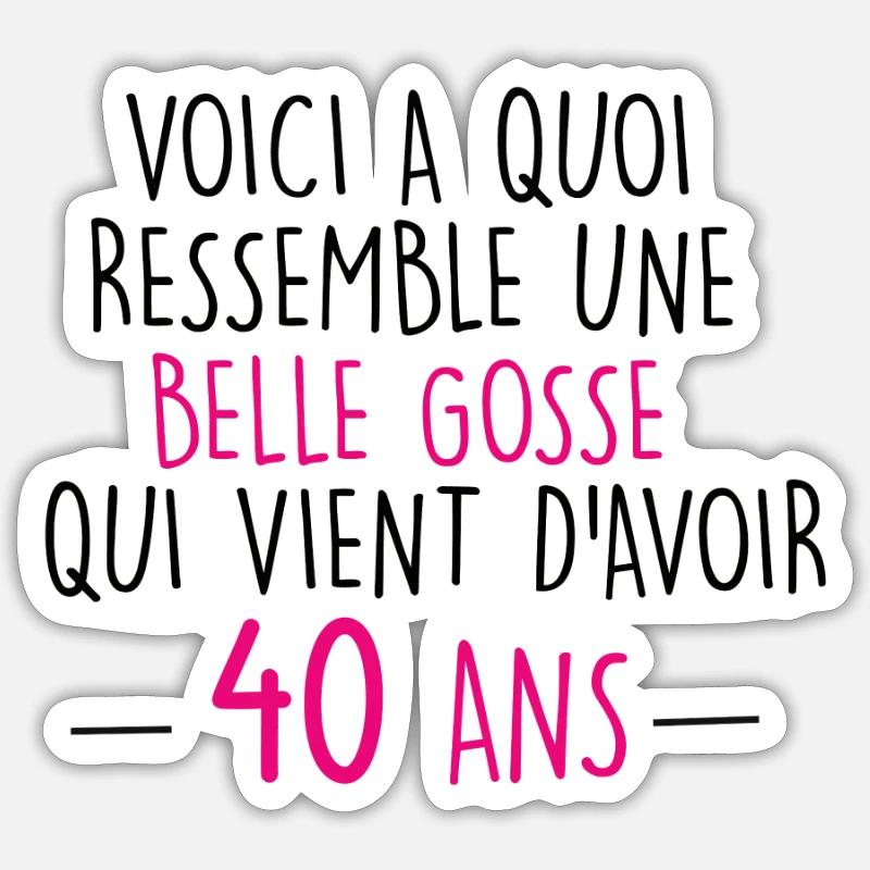 Sticker taille S (10 x 10 cm) - 