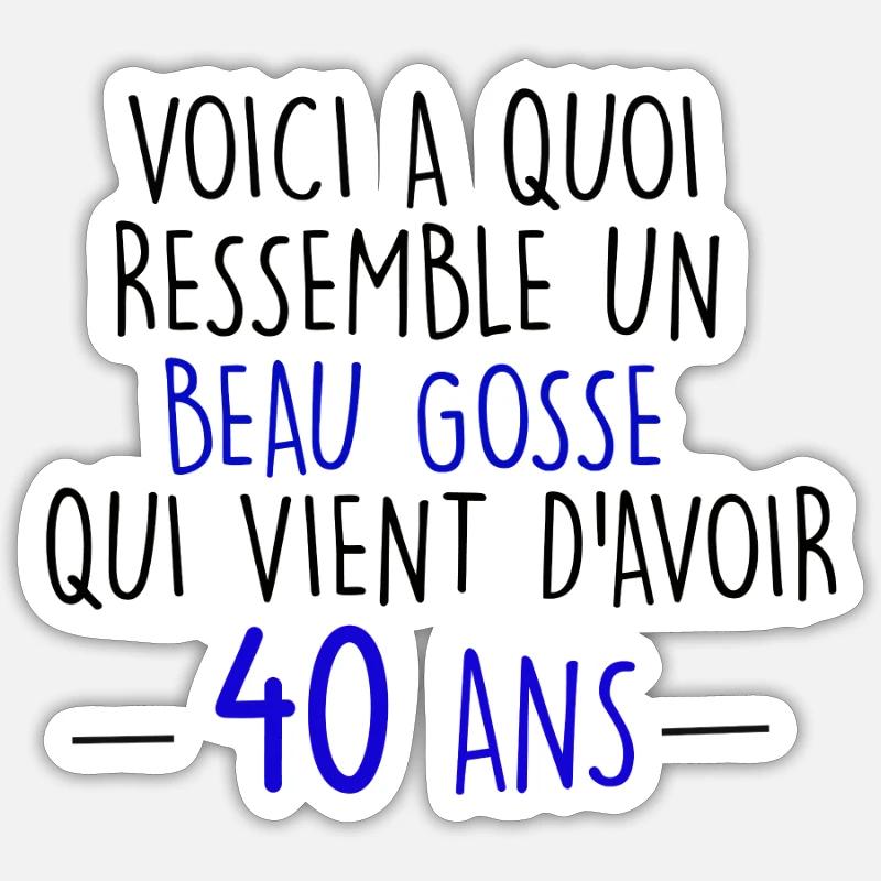 Sticker taille S (10 x 10 cm) - 