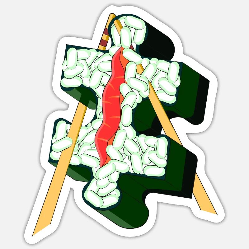 Sticker taille S (10 x 10 cm) - 