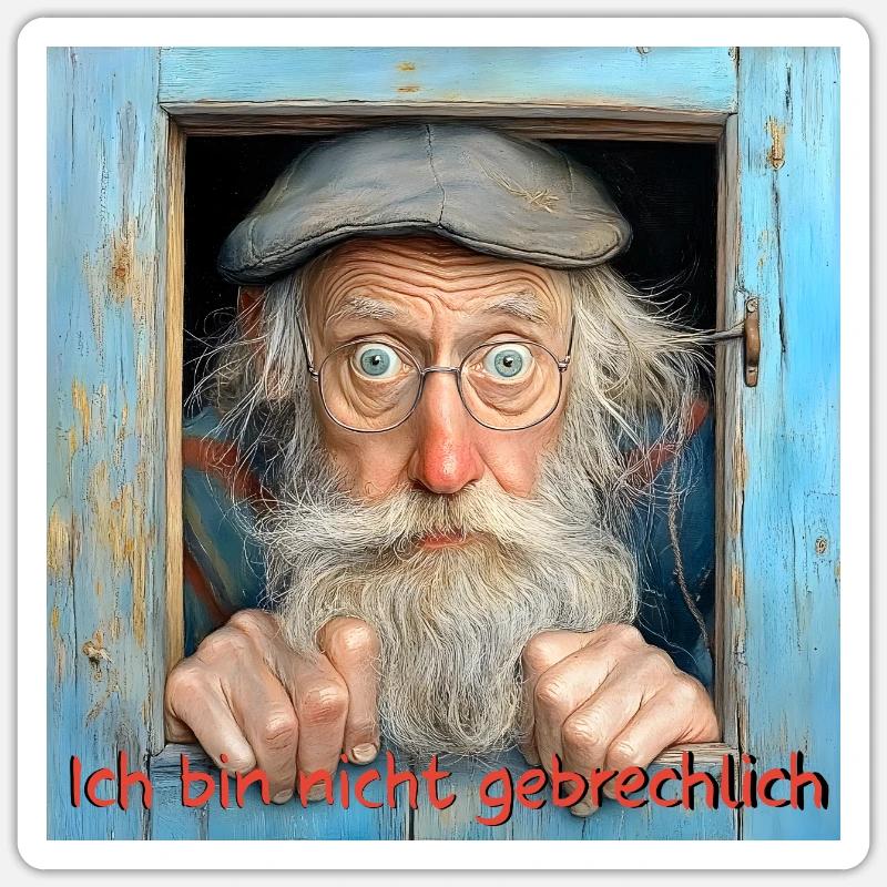 Sticker Größe S (10 x 10 cm) - 