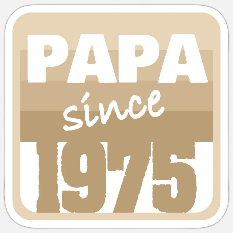 1975 Sticker size S (10 x 10 cm)