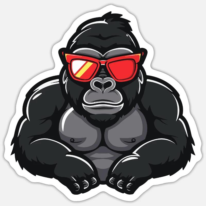 Sticker Größe S (10 x 10 cm) - 