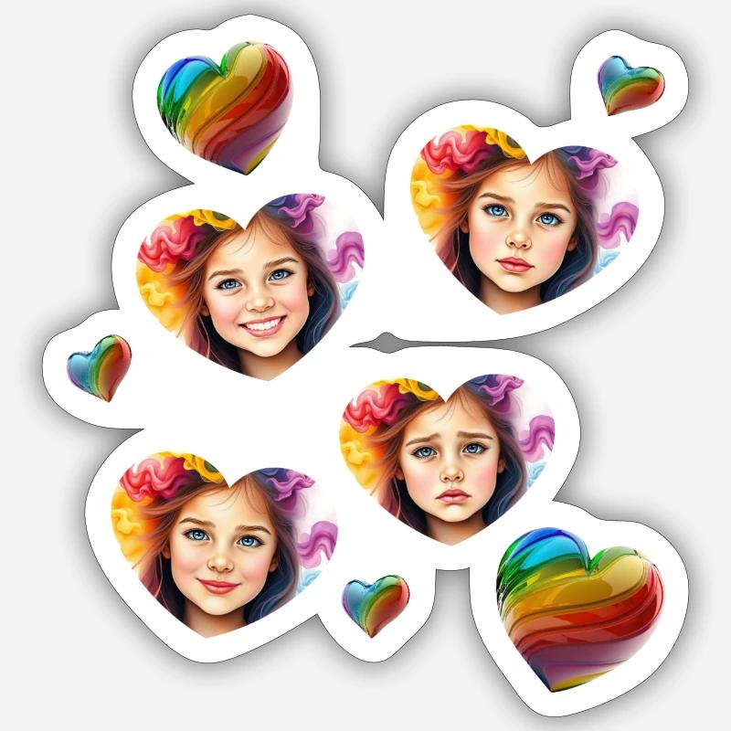 Sticker taille S (10 x 10 cm) - 