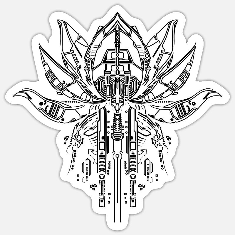 Sticker taille S (10 x 10 cm) - 