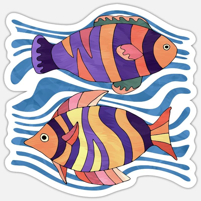 Sticker taille S (10 x 10 cm) - 