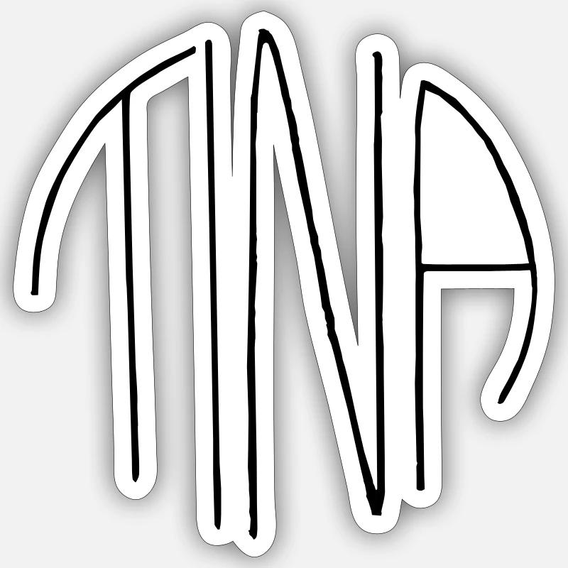 Méthamphétamine Sticker taille S (10 x 10 cm)