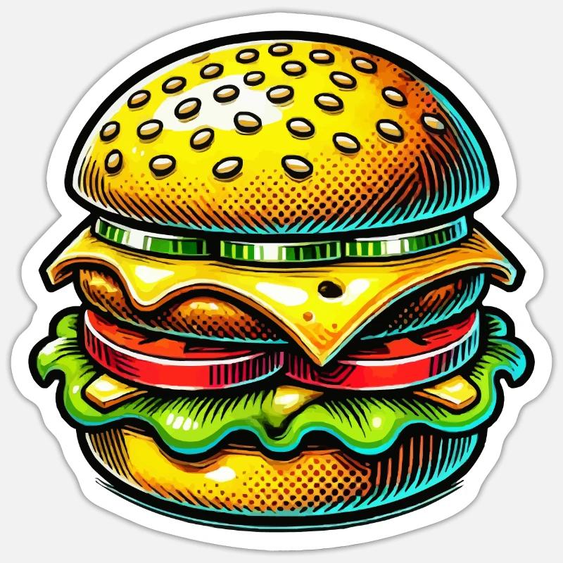 Sticker Größe S (10 x 10 cm) - 
