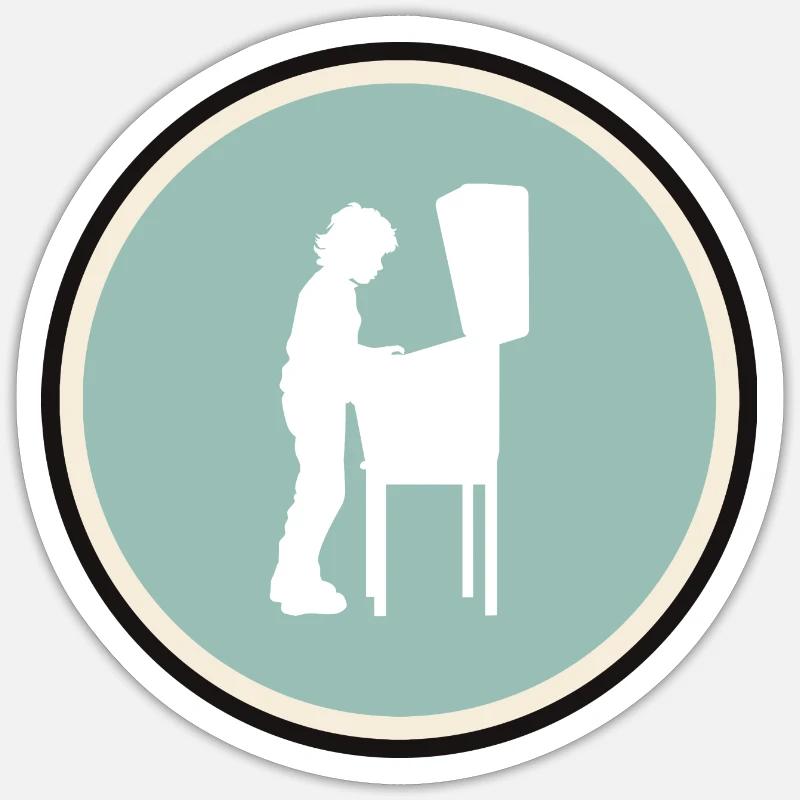 Sticker taille S (10 x 10 cm) - 