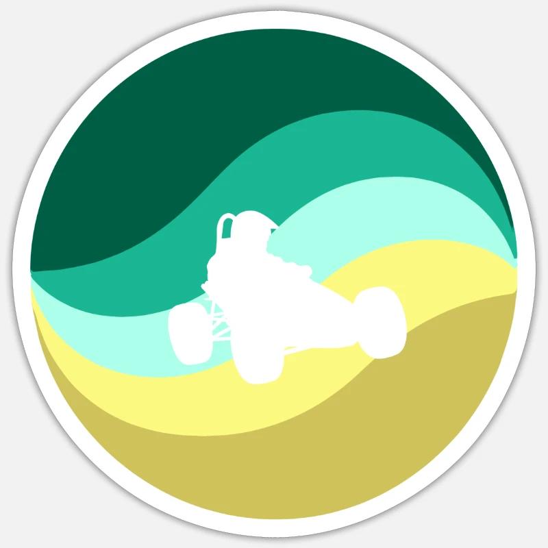 Sticker Größe S (10 x 10 cm) - 