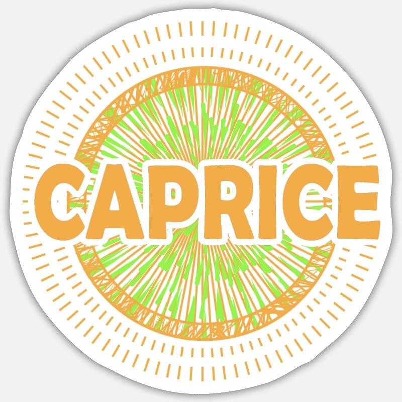 Idée cadeau Caprice Sticker taille S (10 x 10 cm)
