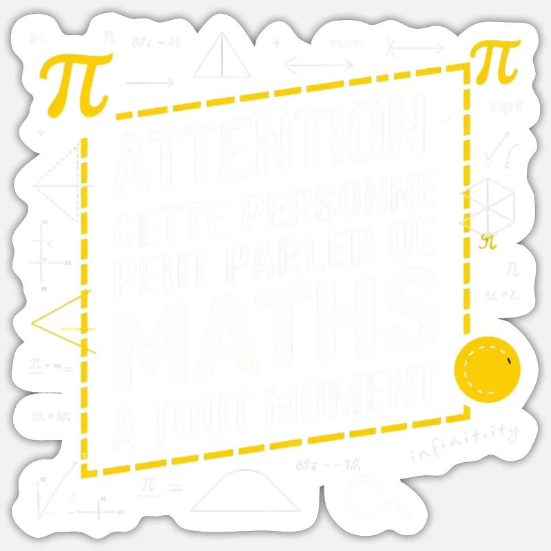 Sticker taille S (10 x 10 cm) - 