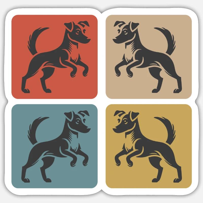 Sticker Größe S (10 x 10 cm) - 