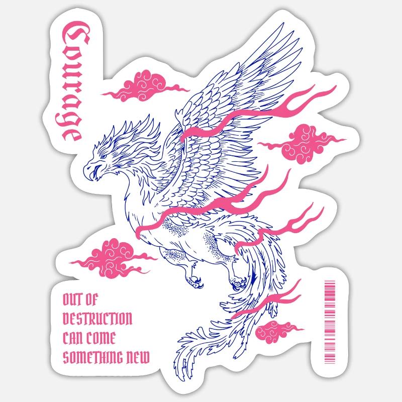 Sticker Größe S (10 x 10 cm) - 