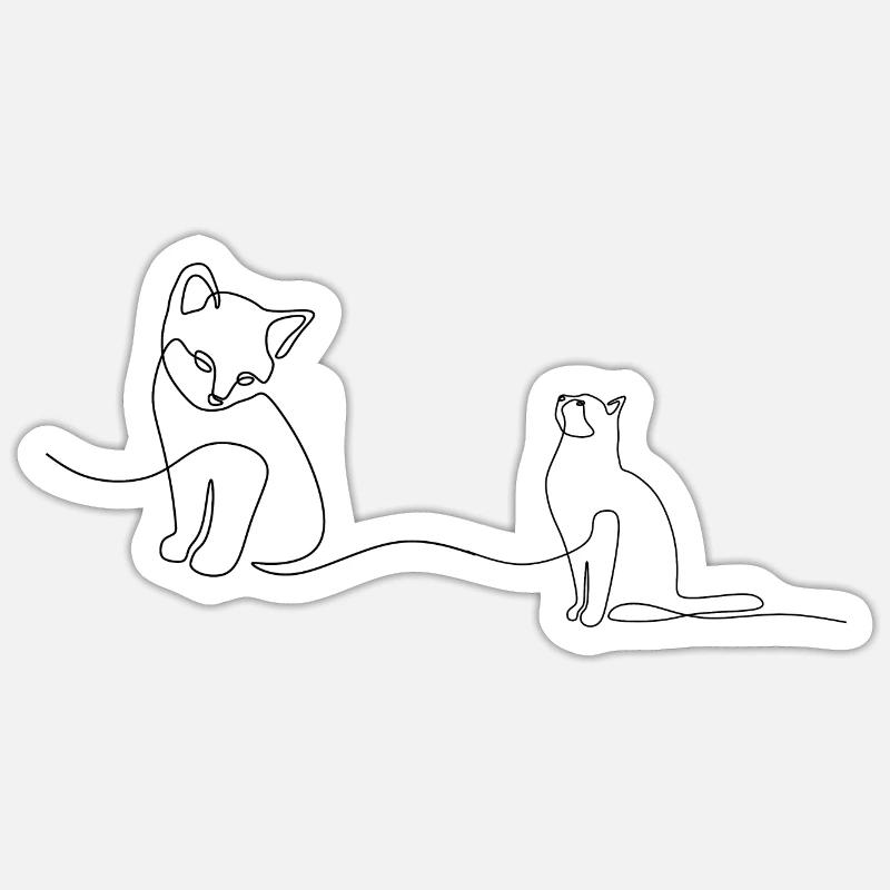 Sticker Größe S (10 x 10 cm) -