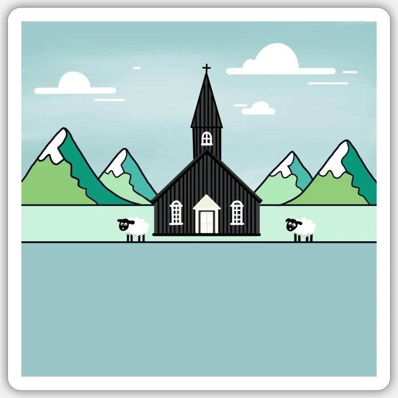 Sticker taille S (10 x 10 cm) - 