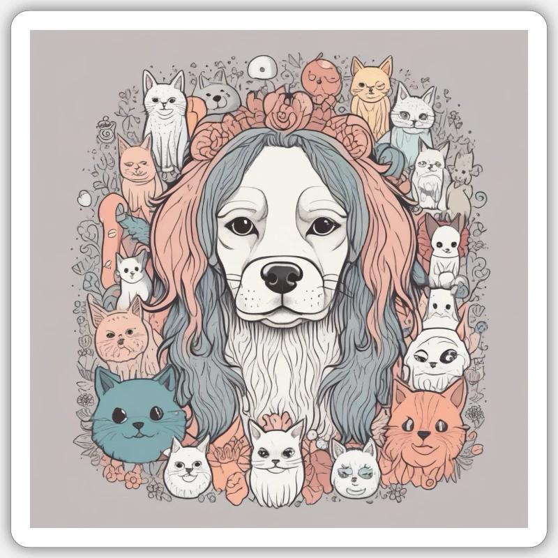 Sticker taille S (10 x 10 cm) - 