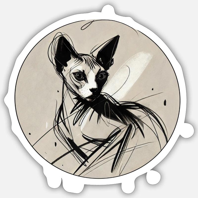 Sticker taille S (10 x 10 cm) - 