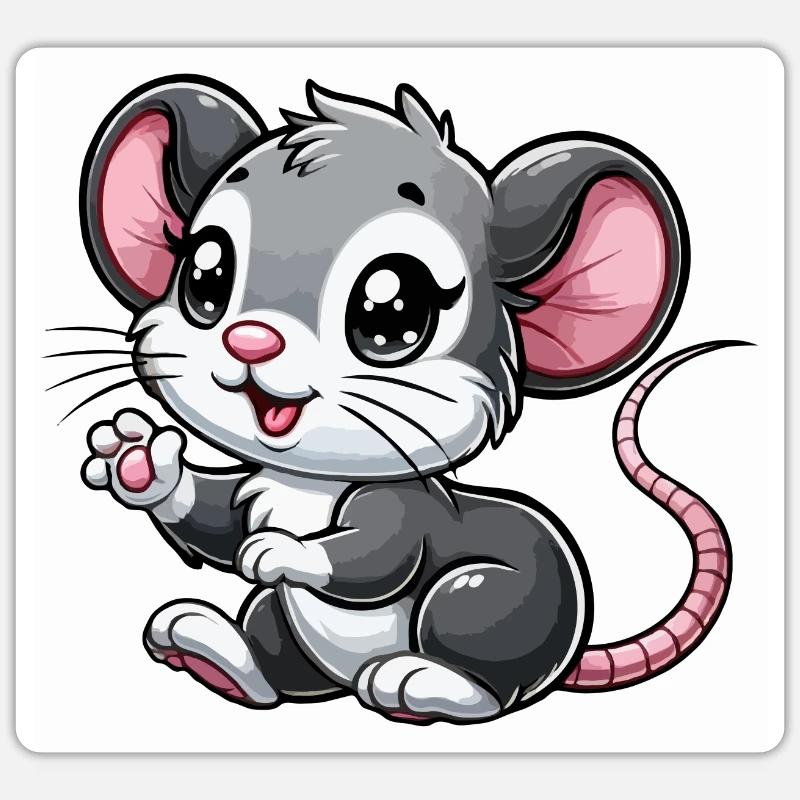 Sticker taille S (10 x 10 cm) - 