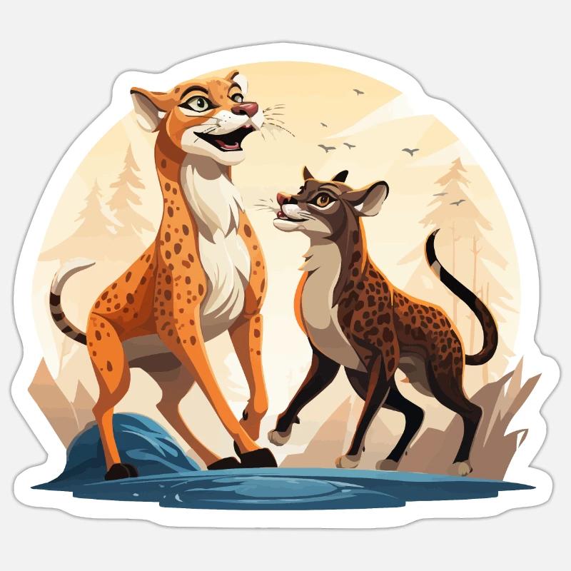 Sticker Größe S (10 x 10 cm) - 