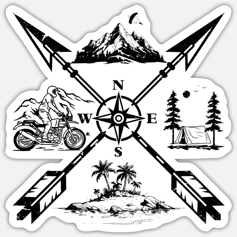 Sticker taille S (10 x 10 cm) - 