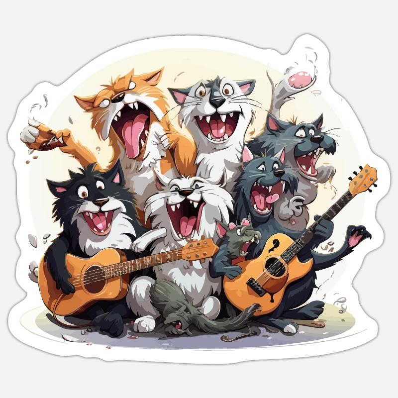 Sticker Größe S (10 x 10 cm) - 