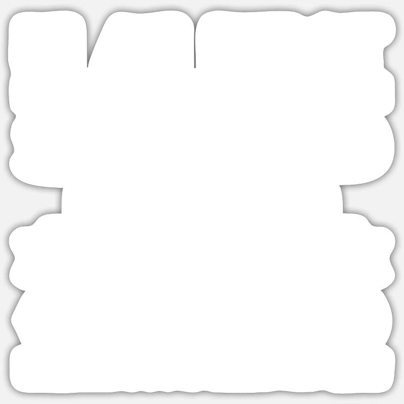 Sticker taille S (10 x 10 cm) - 